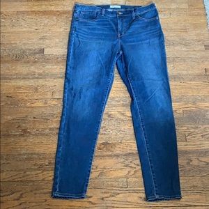EUC Madewell Roadtripper Jeans Tall